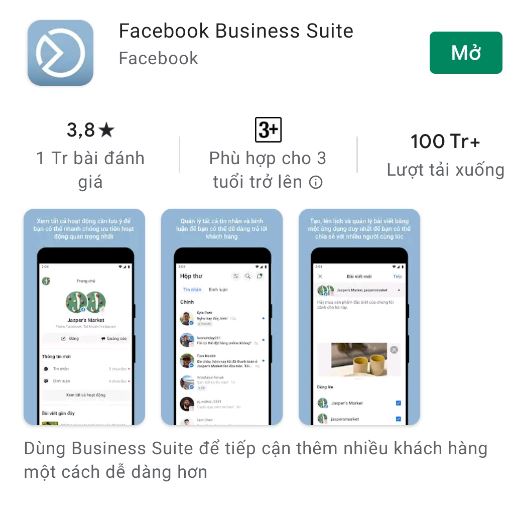 facebook business suite trình quản lý trang Fanpage Instagram